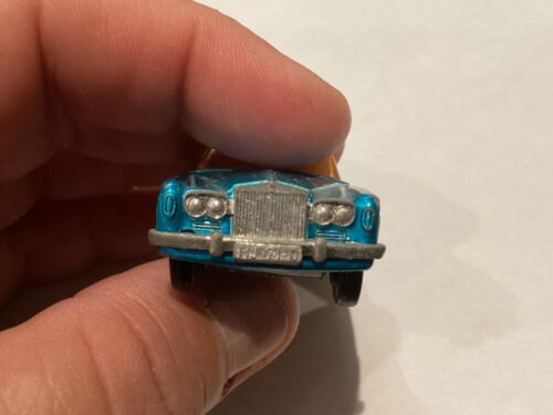 VINTAGE MATCHBOX SUPERFAST SERIES NO. 69BLUE ROLLS ROYCE SILVER SHADOW NR - Picture 7 of 9