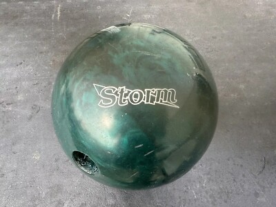 HSP Original 1994 Storm Bowling Ball 16 Lb Pearlized Teal 2 Piece
