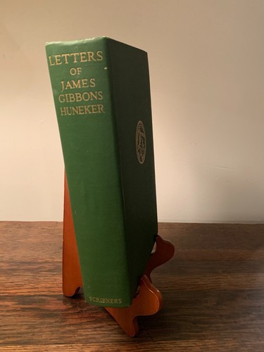 Letters of James Gibbons Huneker by Josephine Huneker 1922 First Edition - Picture 1 of 17