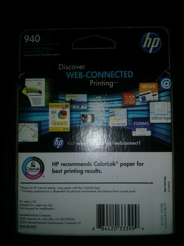 OFFICEJET hp 940 Black Ink - Picture 2 of 2