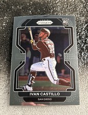 2022 Panini Prizm Tier II Baseball MLB #193 Ivan Castillo Base RC Rookie Padres