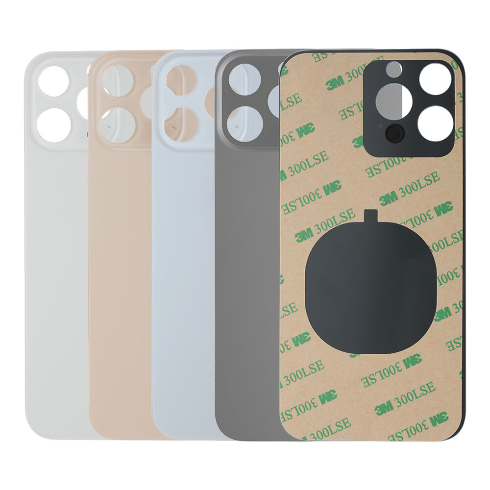 For iPhone 14 Pro Max 13 12 Mini 11 XS XR SE2 SE3 Back Cover Glass