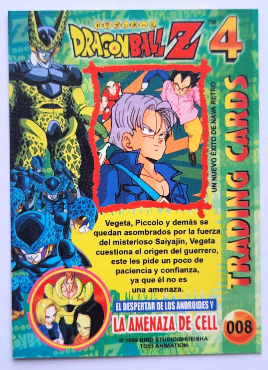2023 DRAGON BALL Z4 #008 TRUNKS VEGETA GOHAN PERU Edition Trading