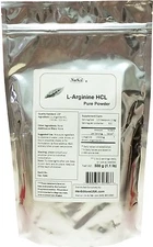 NuSci L-Arginine HCl pure powder 500g(1.1 lb) USP