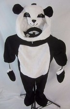Spirit Panda Bear Plush Unisex Black White Halloween Costume 12-24 Mo. - CX9