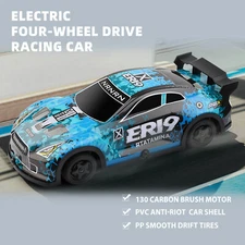 Wltoys 22206 RTR 1/22 2.4G 15km/h Racing Car Metal Chassis Toy Gift Blue US