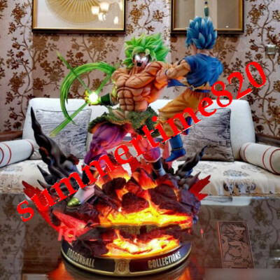 MH FC Dragon Ball Broli vs Goku Resin Model Painted Statue In Stock 60cm New