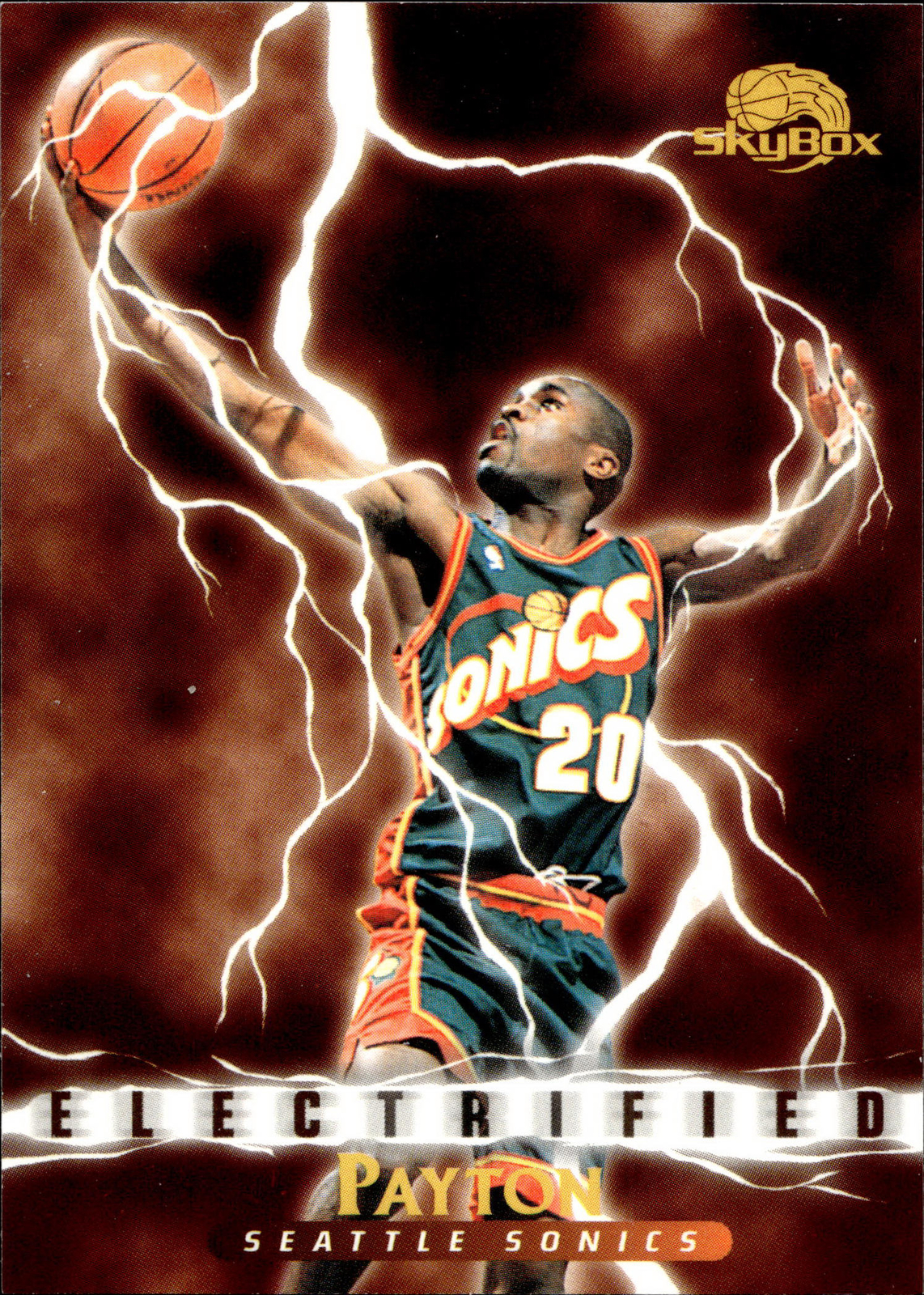 1995-96 SkyBox Premium #287 Gary Payton