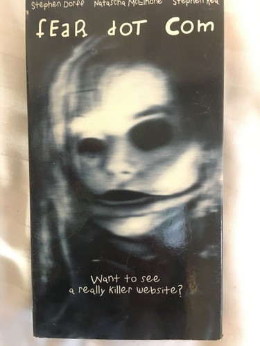 Fear Dot Com VHS Tape Warner Bros. Horror Video Movie Screener Screening