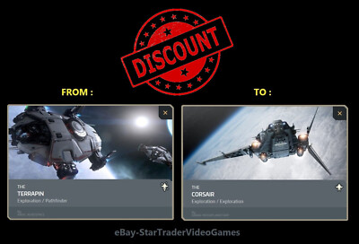 STAR CITIZEN - SHIP UPGRADE TERRAPIN TO CORSAIR