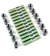 Plated Exhaust Manifold Stud & Lock Nut Kit - For R33 GTST Skyline RB25DET