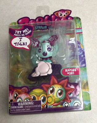 Zoobles Spring To Life~Talking Ramos #381 New 2011 Spin Master
