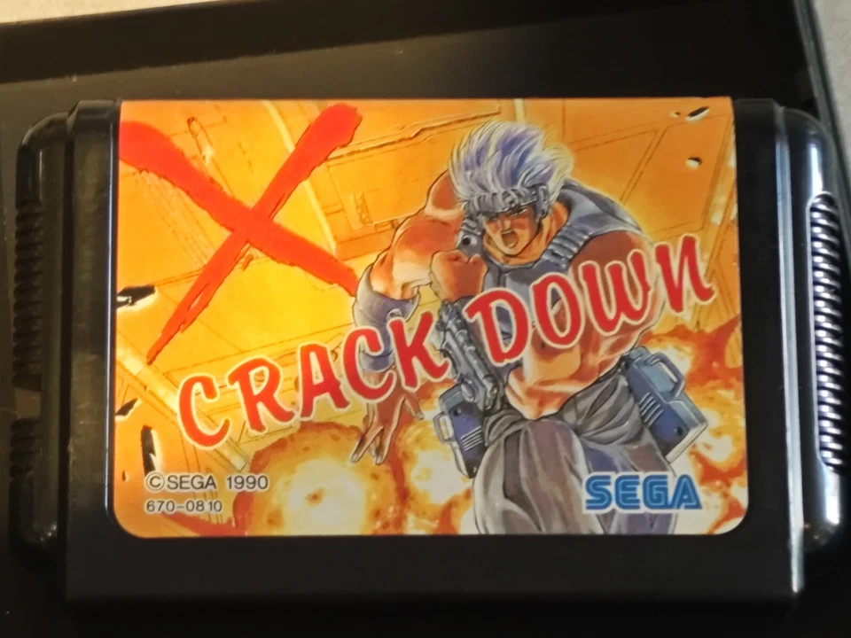 Crack Down Sega Megadrive Mega Drive JAP - Image 4 of 4