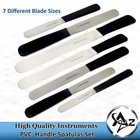 7x Butter Cake Cream Knife Spatulas Vinyl Handle Baking Tools Kitchen Utensils