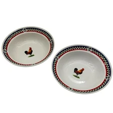 International Tableworks Bob Timberlake Ella's Rooster 106 Serving Bowl - Qty 2