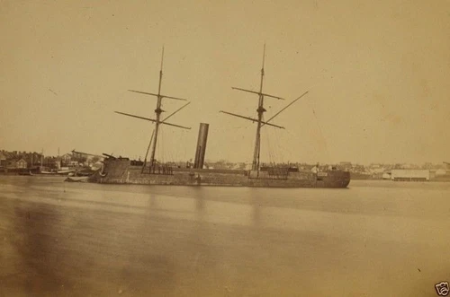 Confederate CSA Navy Ironclad Stonewall June 1865 8x10 US Civil War Photo