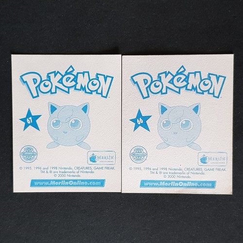 Pokemon "Figurine Adesive Merlin 2000 2a Serie" ENTRA e SCEGLI - Foto 135 di 406