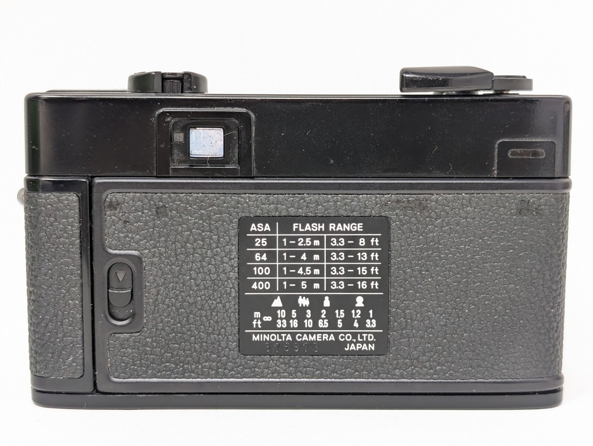 Minolta Hi-Matic AF 35mm f/2.8 Point & Shoot Camera/Rokkor 1