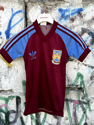 WEST HAM UNITED 1980 1983 HOME FOOTBALL SHIRT SOCCER JERSEY ADIDAS