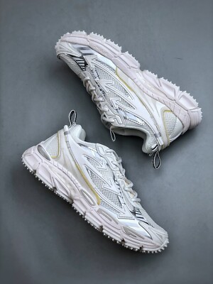 Off Arrow White Be Right Back White Unisex Retro Running Shoes Casual Sneakers