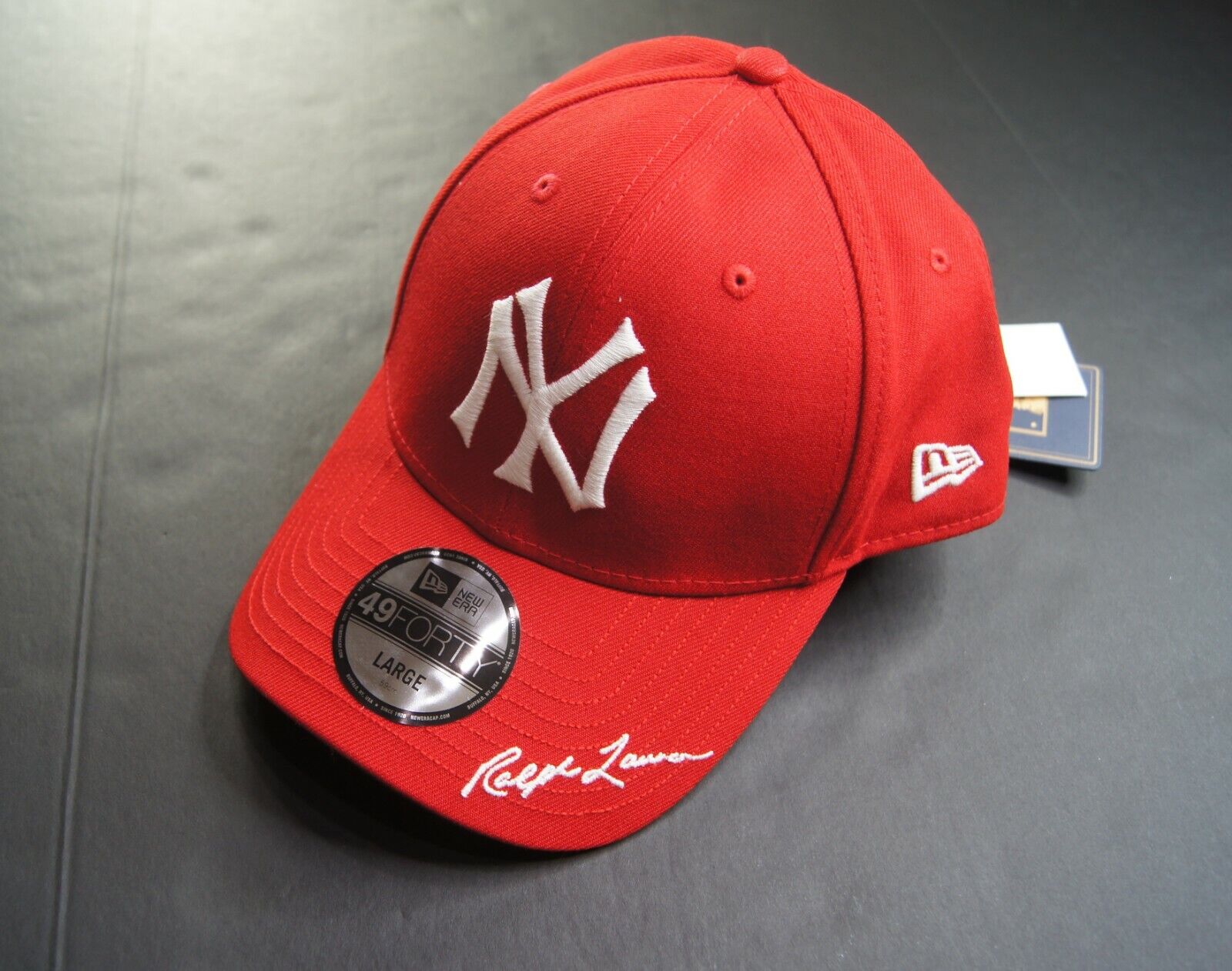 POLO RALPH LAUREN x MLB Collection Yankees NY Cap Limited Edition Red L NWT  885139117788 | eBay