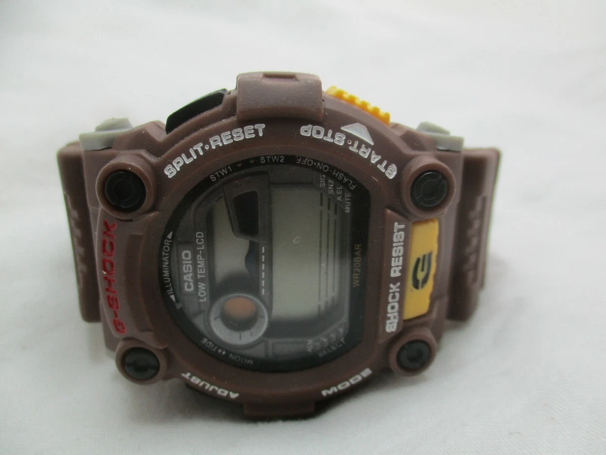 Casio Watch Brown Buckle Band G-Shock Wr 20 Illuminator | eBay