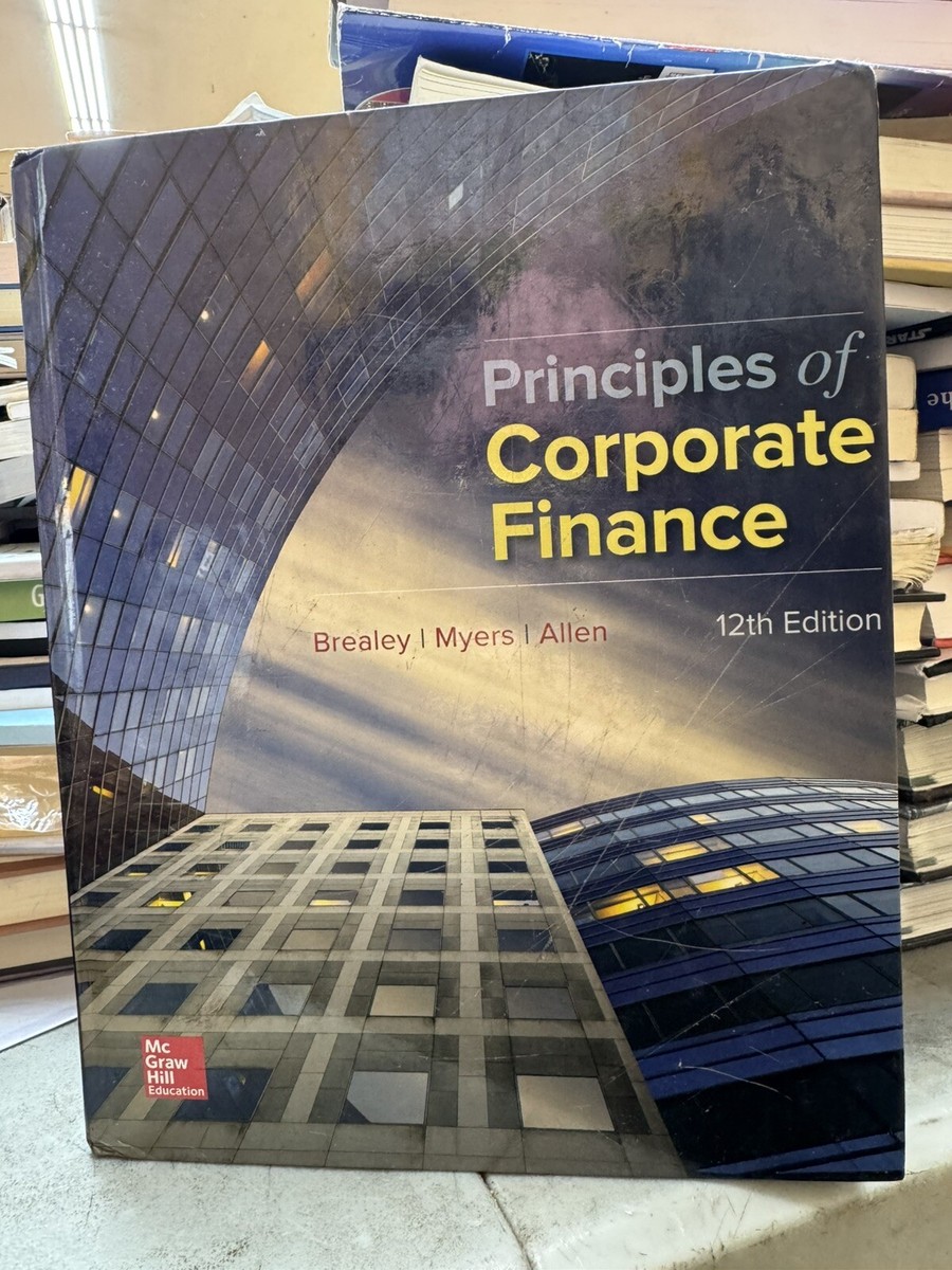 Hardcover Principles of Corporate Finance by Brealey, Myers, and