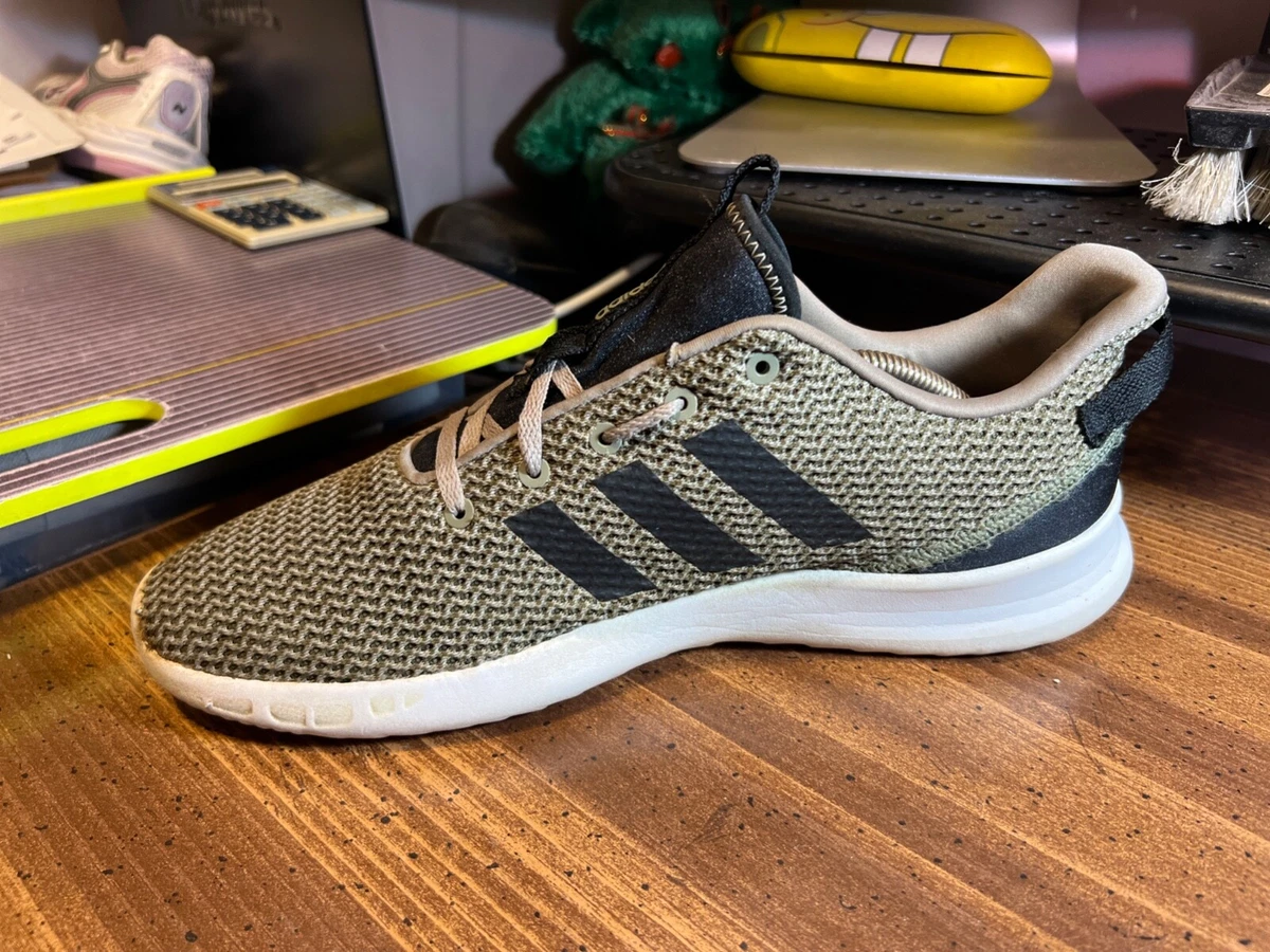 Adidas Mens CF Racer TR BC0020 Khaki Running Shoes Sneakers Size