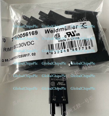 1 bag (10pcs) Weidmuller LED module RIM 1 6/230VDC , 7760056169 | eBay