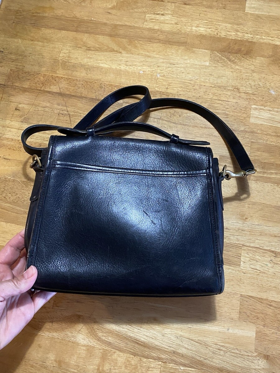 バッグ Vintage Coach Court Bag Dark Navy USA Vintage Coach Court Bag 9870 Navy Mexico 1999 – Cristina
