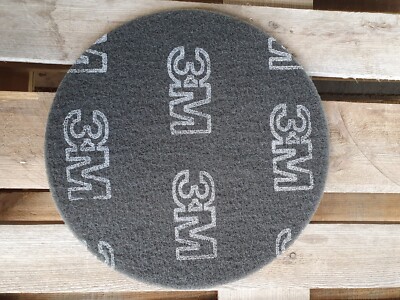 Reinigung 3M Scotch Brite Floor Pad schwarz , Durchm. 406mm - Pack mit 10 STÜCK