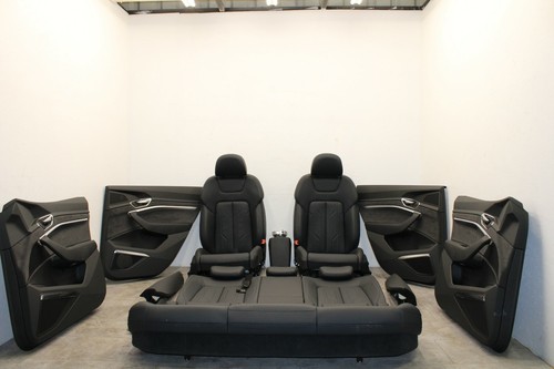 Audi etron 4KE Sitzausstattung Leder Sitze Türverkleidung Alcantara Memory