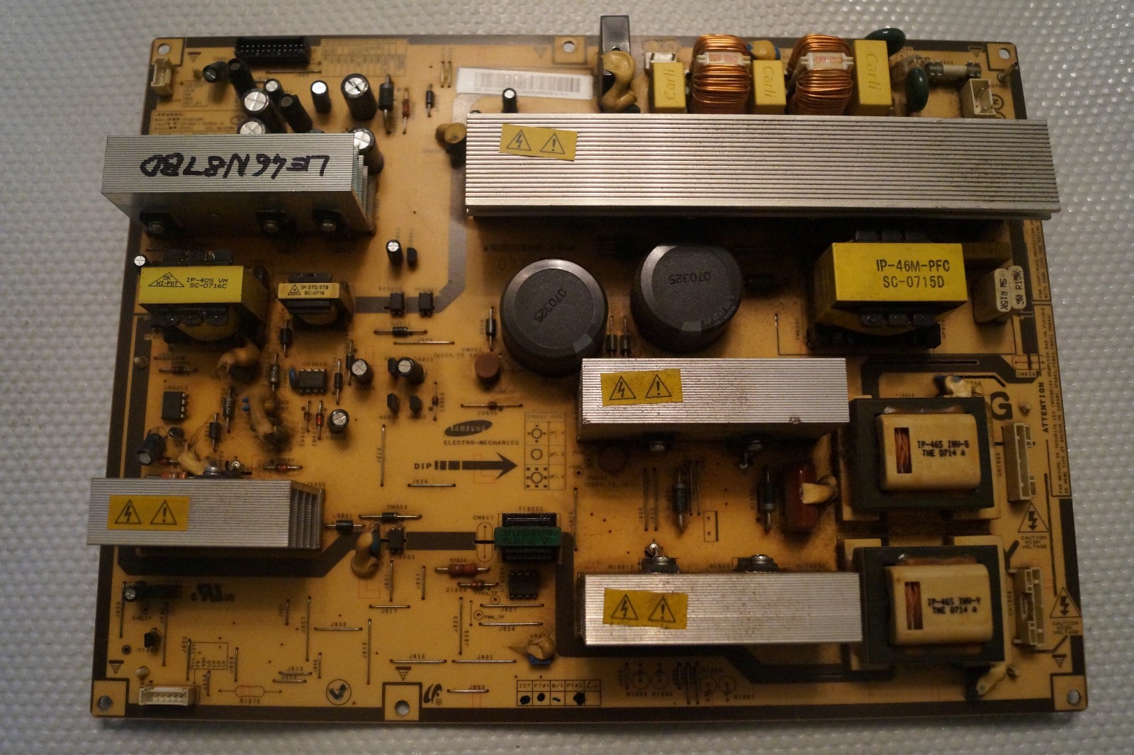 PSU POWER SUPPLY BOARD BN44-00166B FOR 46"" SAMSUNG LE46N87BD LE46M87BD LCD TV