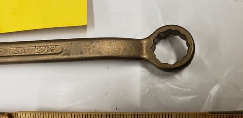 NEW Ampco W-670 13/16" Combination Wrench Bronze Non-Spark Non-Magnetic - Picture 4 of 5