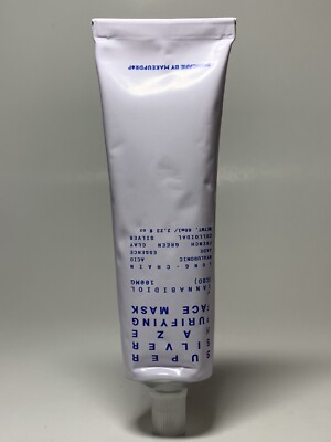 MAKEUPDROP Super Silver Haze Purifying Mask for Face 2.23oz/66ml NEW MRP $65.00