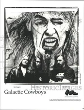 1991 Press Photo Galactic Cowboys, Music Group - pip13665