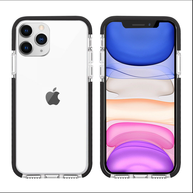 For iPhone 11 Pro MAX XR 7 8Plus XS Max SE 2020 Clear Case ...