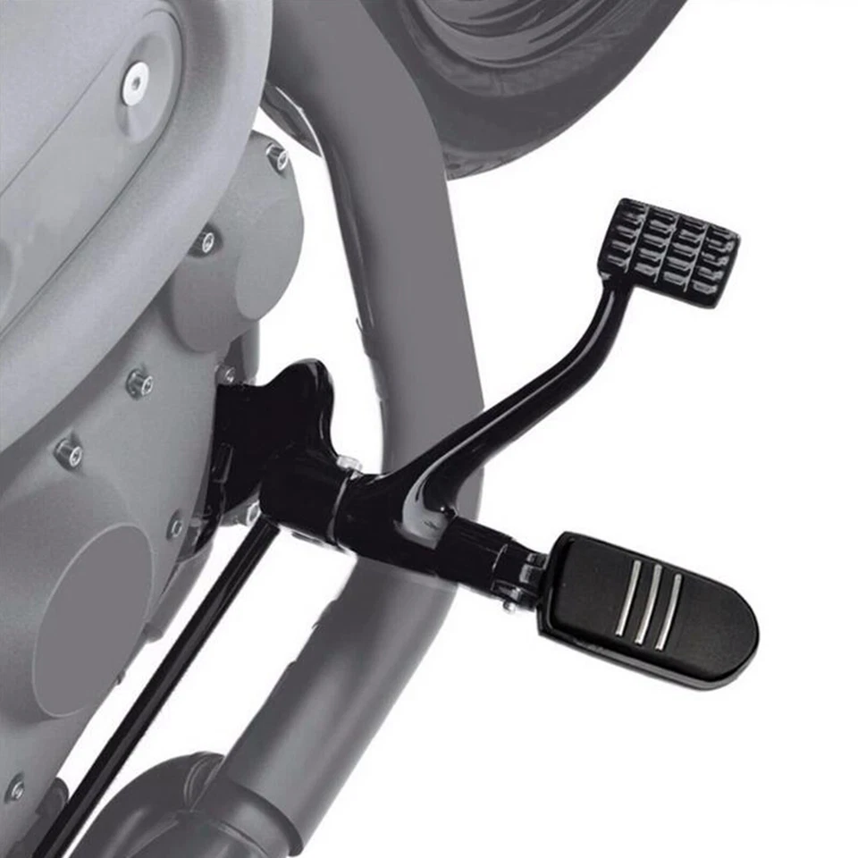 Palanca de clavija de control delantero negra para motocicleta Harley Sportster XL 1200 883 personalizada Foto 3 de 3