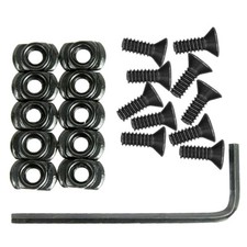 10 Pack M-lok Screw And Nut Replacement Set For Rail Sections - With Wrench 10 Pack M-lok Screw And Nut Replacement Set For Rail Sections - With Wrench