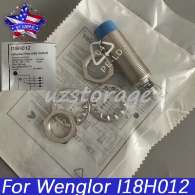 Inductive Proximity Switch Sensor 10-30VDC 200mA 20mm PNP For Wenglor I18H012