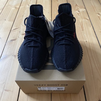 kith yeezy 350 bred