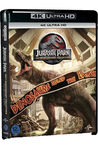 Original Jurassic Park Trilogy DVD 4 Disc Box Set | eBay