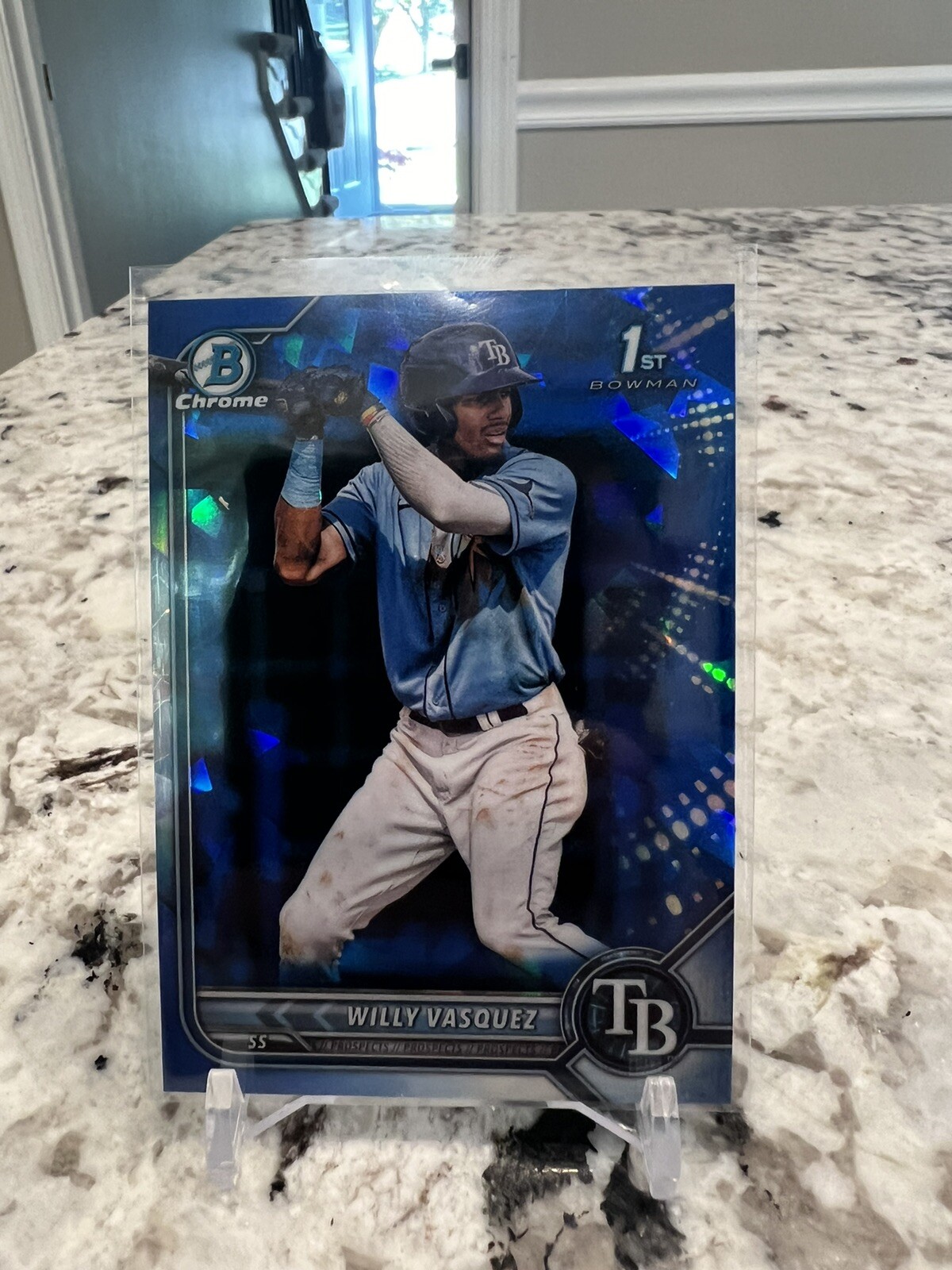 2022 Bowman Chrome Sapphire Edition - Prospects #BCP-195 Willy Vasquez (RC)
