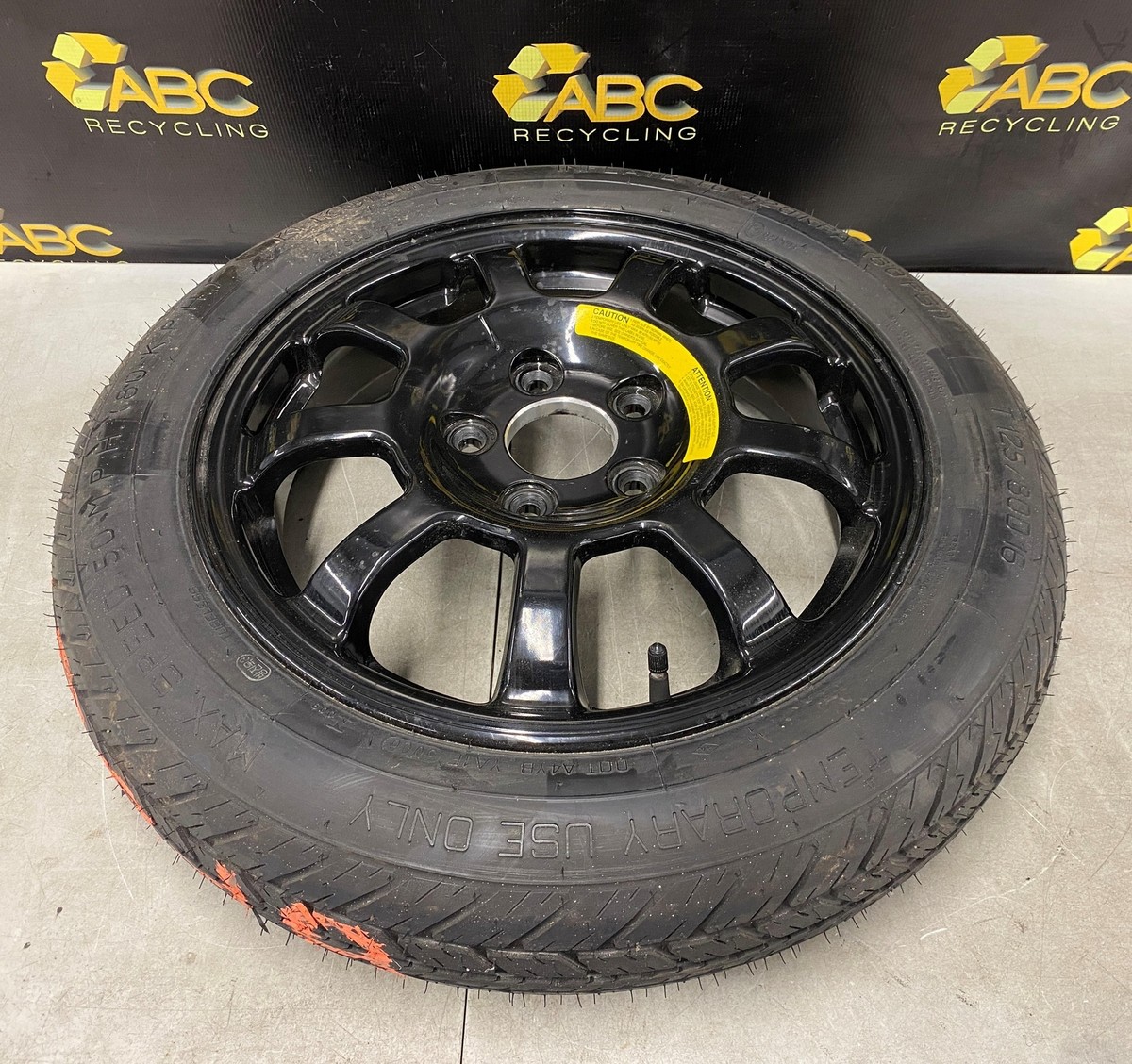 2006-2011 Hyundai Azera Compact Spare Wheel Tire Alloy 9 Spoke