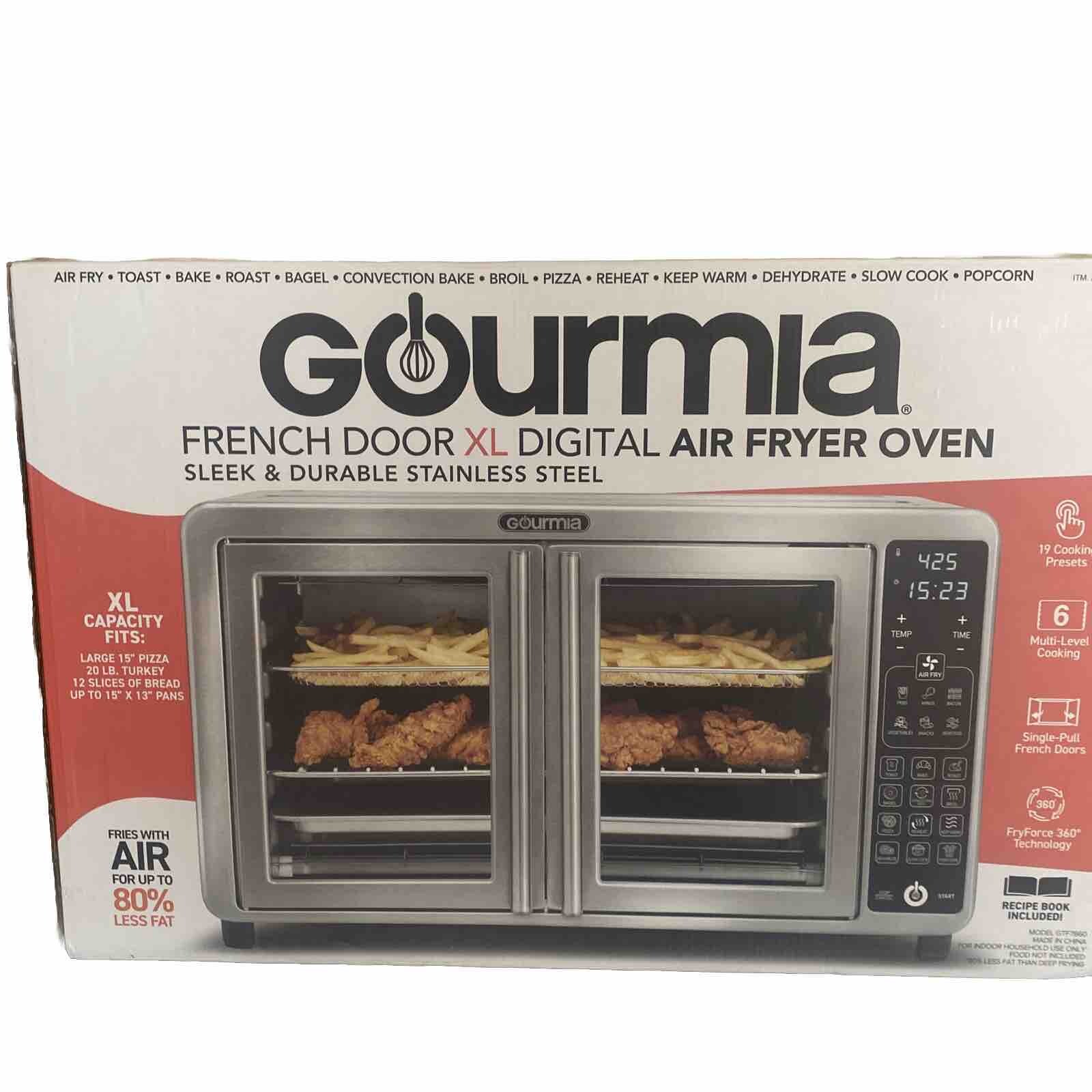 Gourmia GTF7660 XL 45.44 Quart Digital Air Fryer Toaster Oven with