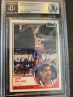 Jeff Malone 1992-93 Topps Archives auto autographed card Beckett certified