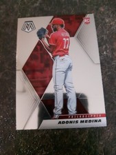 2021 Panini Mosaic Rookie Adonis Medina RC Card# 231. rookie card picture