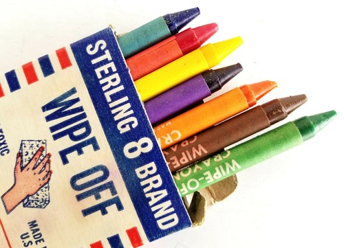 Walt Disney Coloring Cloth Disney World & Disneyland Crayons Vintage 1975 - Picture 12 of 12