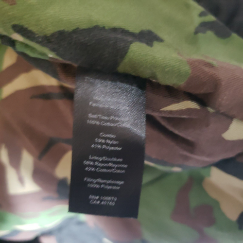 Rag & Bone Black / Camo Puffer Vest - Sz S* - Picture 5 of 6