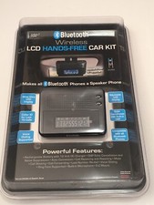 VR3 Bluetooth Wireless LCD Hands-Free Car Kit Brand New Sealed